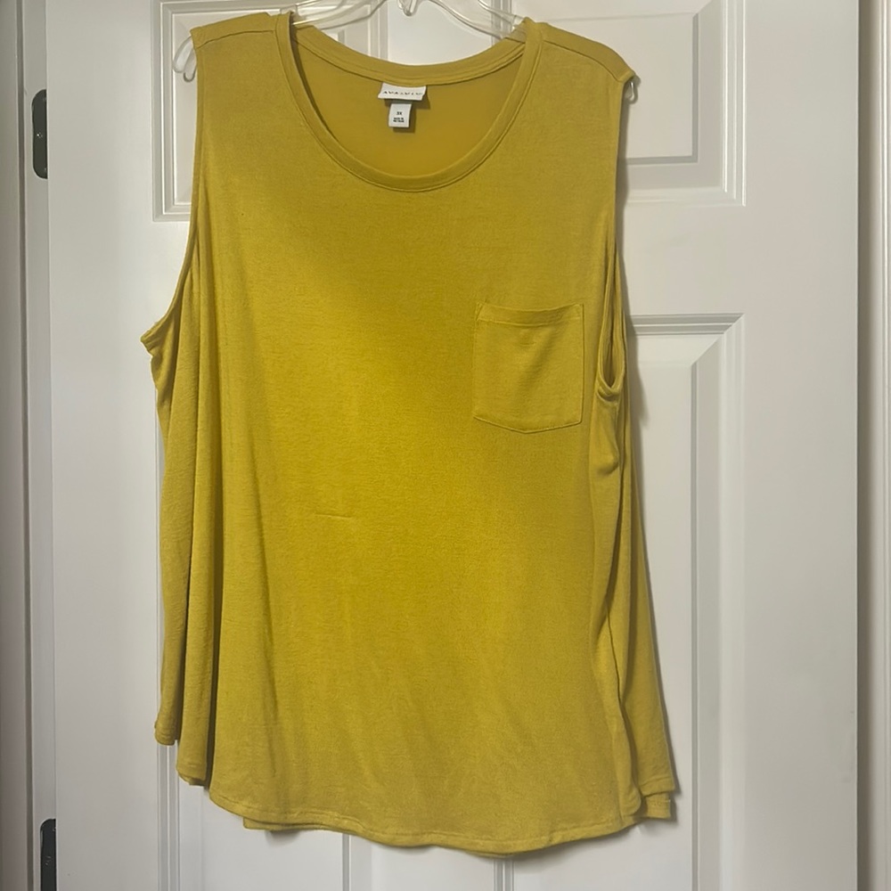 Ava & Viv Plus Size Sleeveless Blouse